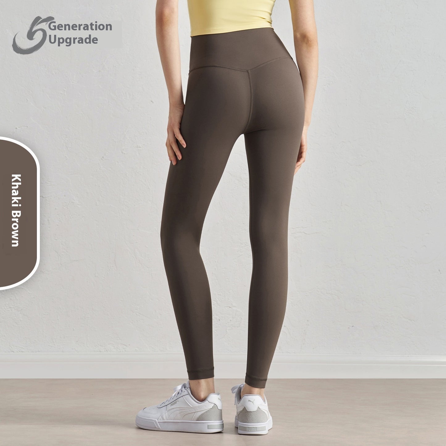 High Waist Hip Lift Anti-curling Tight Sports Pants for Active Lifestyle