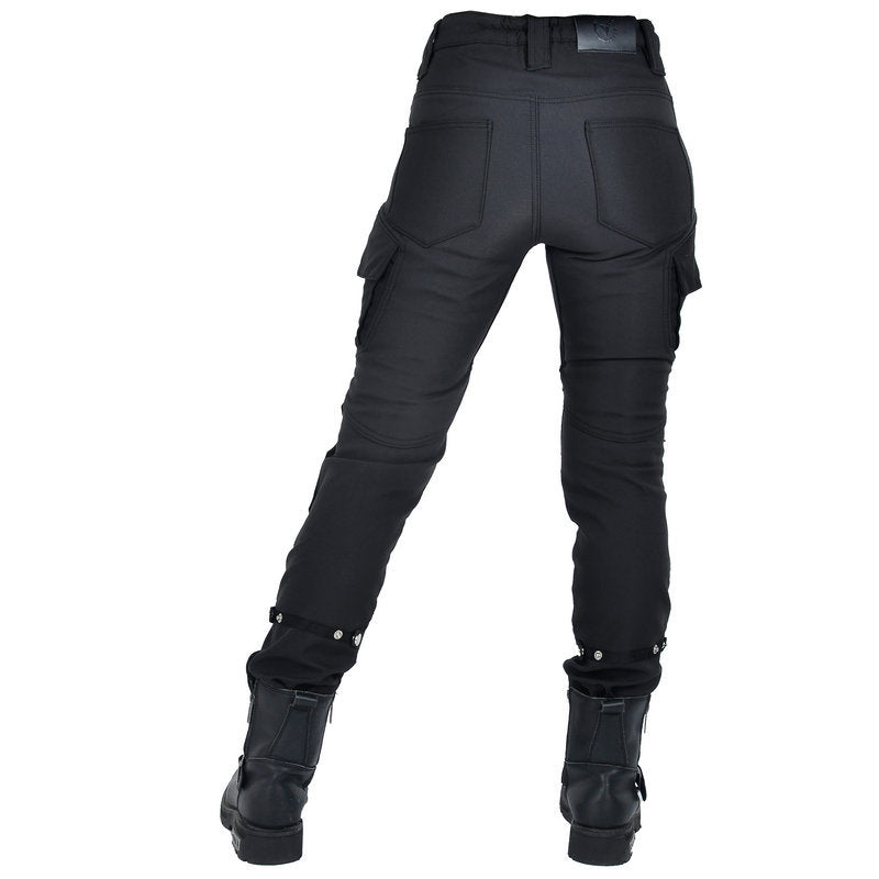 Motorcycle Pants with Waterproof Fleece Lining for Winter Riding