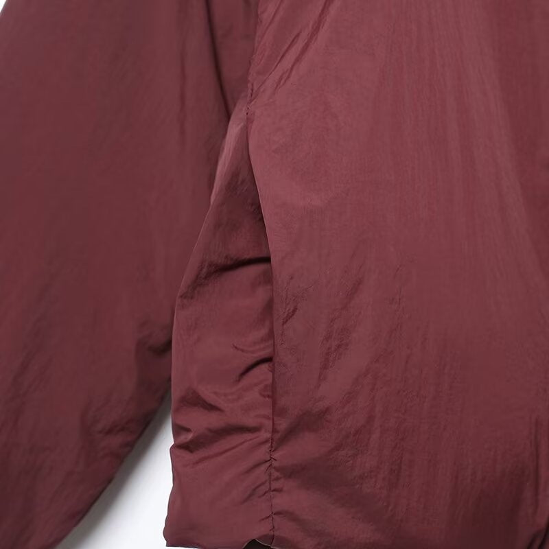 Double-breasted Kimono Coat with Casual Style and Lace-up Details