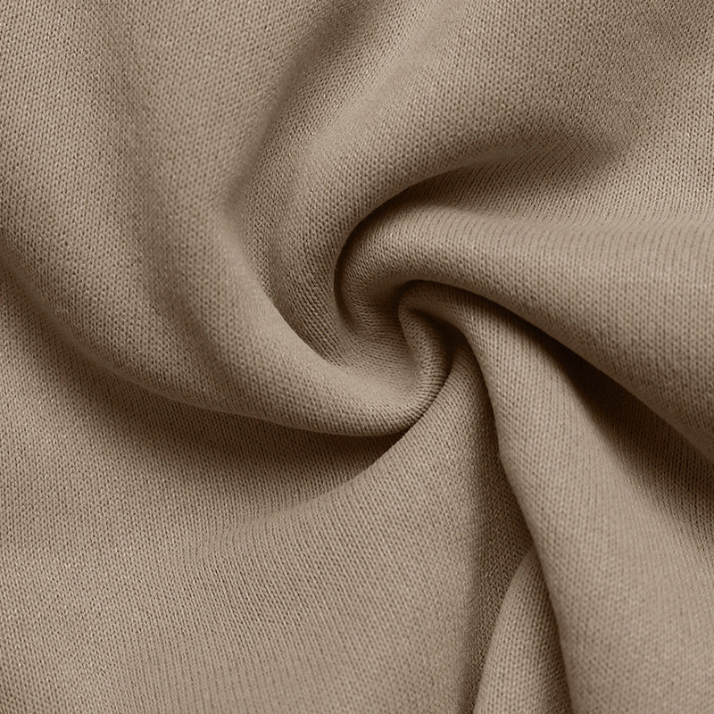 Casual Loose Jacket Coat with Zipper Detail for Effortless Style