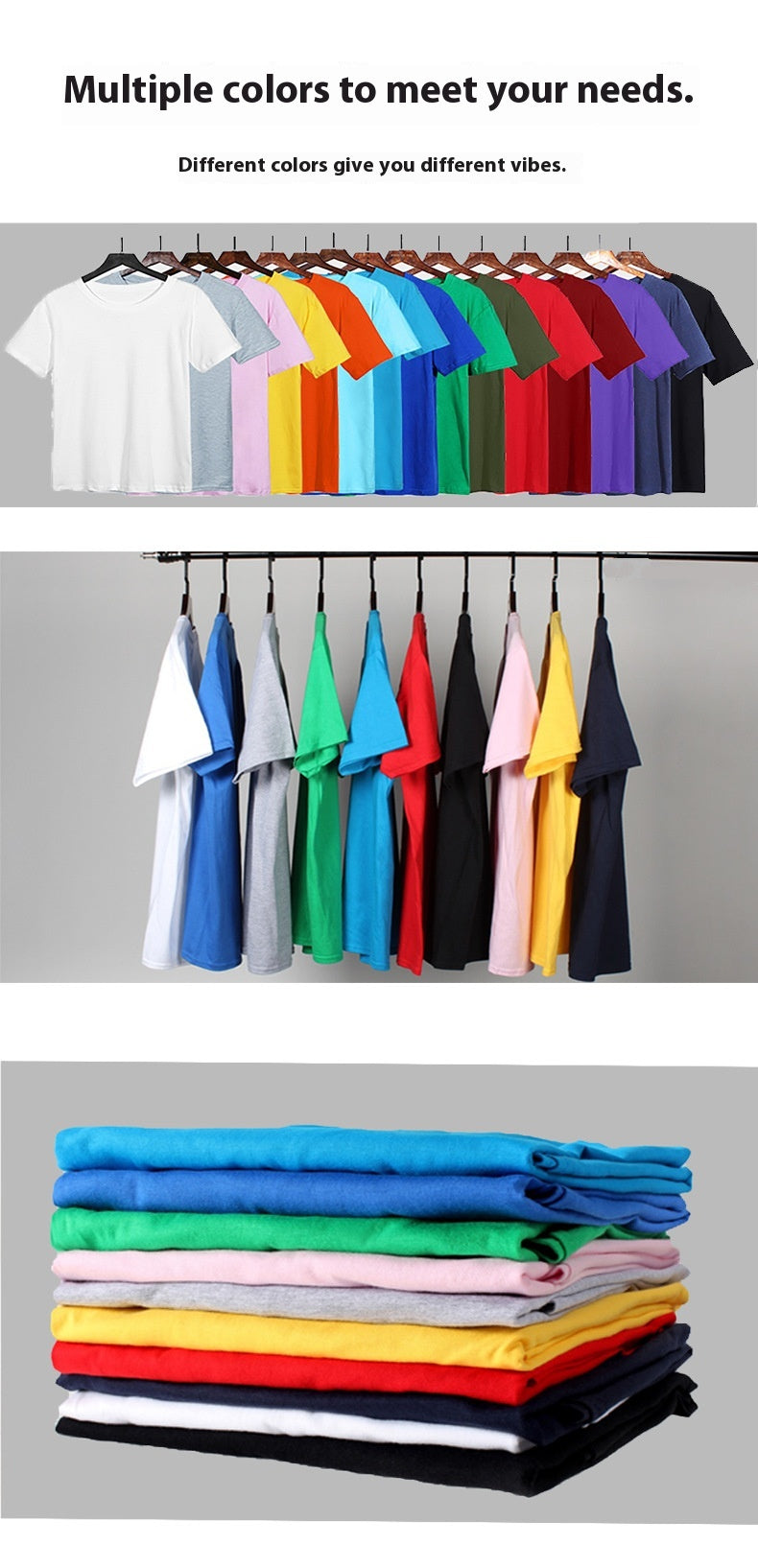 Cotton American Street Font Print Retro Loose Short Sleeve Top