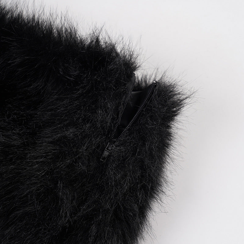 Skirt with Micro Elasticity for Autumn Fashion Style