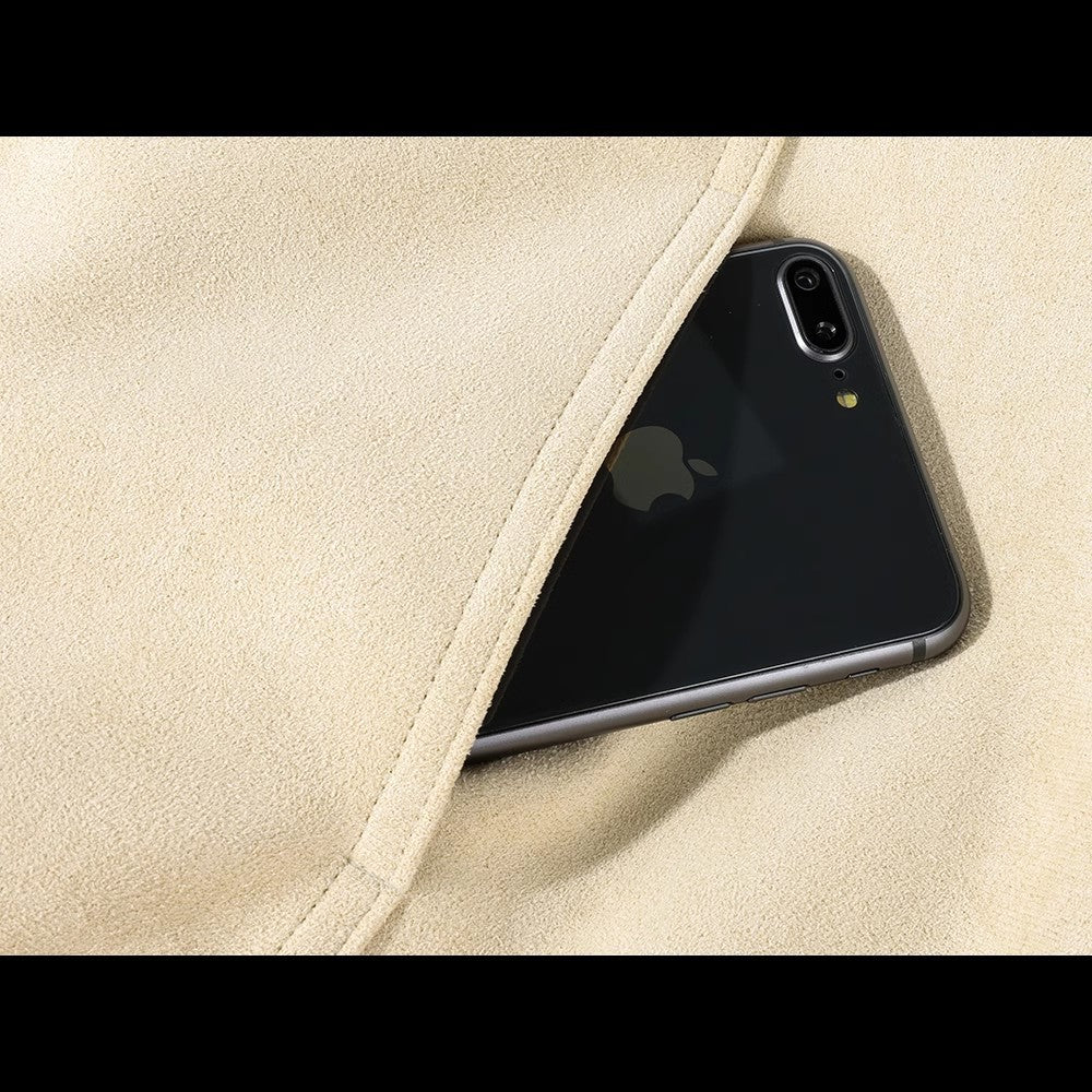 Retro Loose Short Jacket with Long Sleeves for Effortless Style