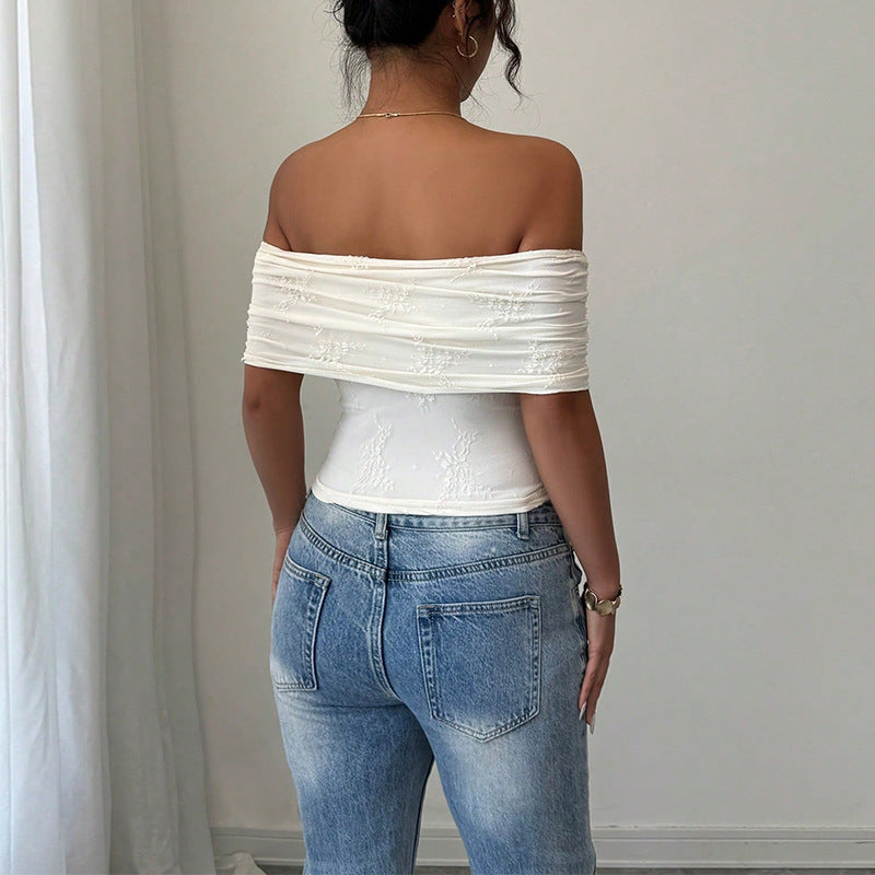 Strapless Tube Top with Slim Fit for Effortless Style