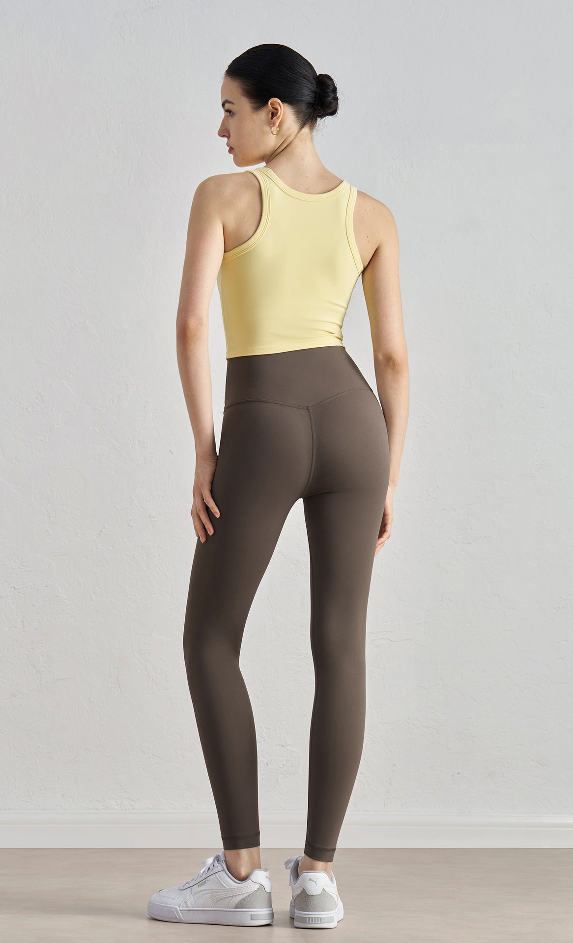 High Waist Hip Lift Anti-curling Tight Sports Pants for Active Lifestyle