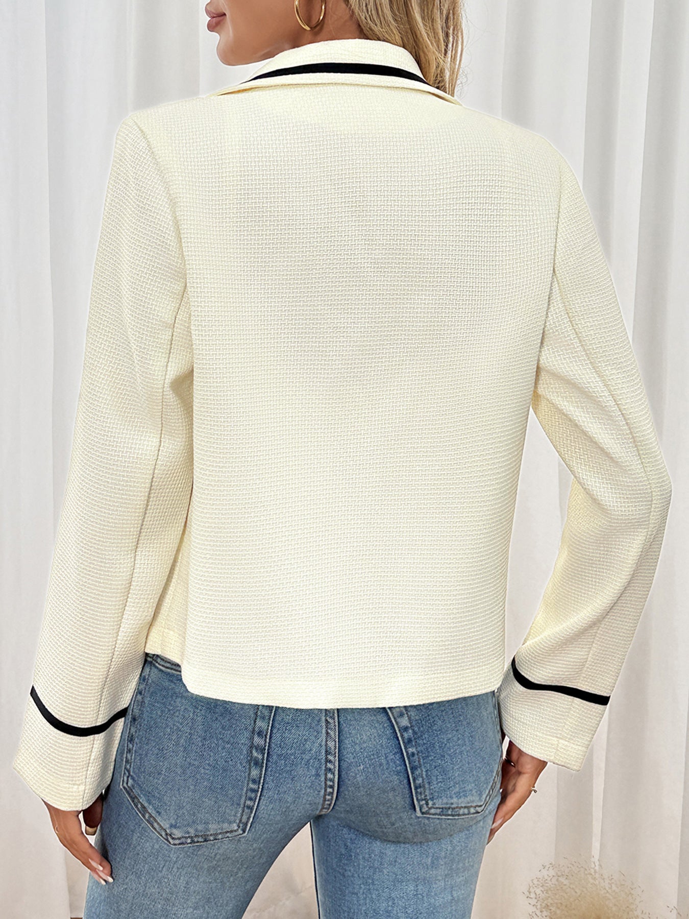 Chanel Style Suit Coat with Elegant Design for a Sophisticated Look