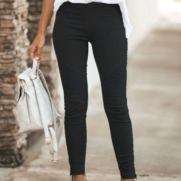 Fashion Casual Slim-fit Asymmetric Leggings for Trendy Style