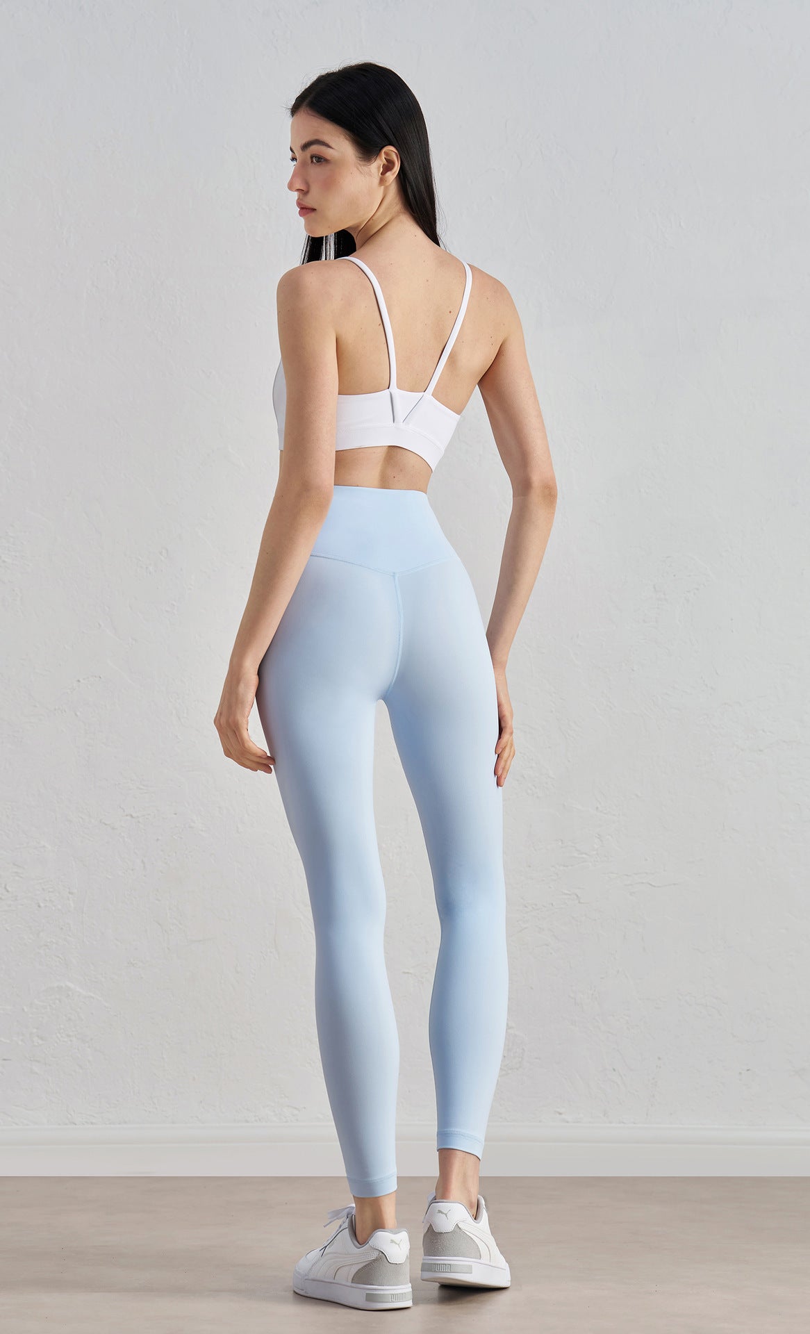 High Waist Hip Lift Anti-curling Tight Sports Pants for Active Lifestyle