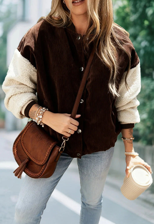 Corduroy Blazer with Warm Comfort and Versatile Style Options