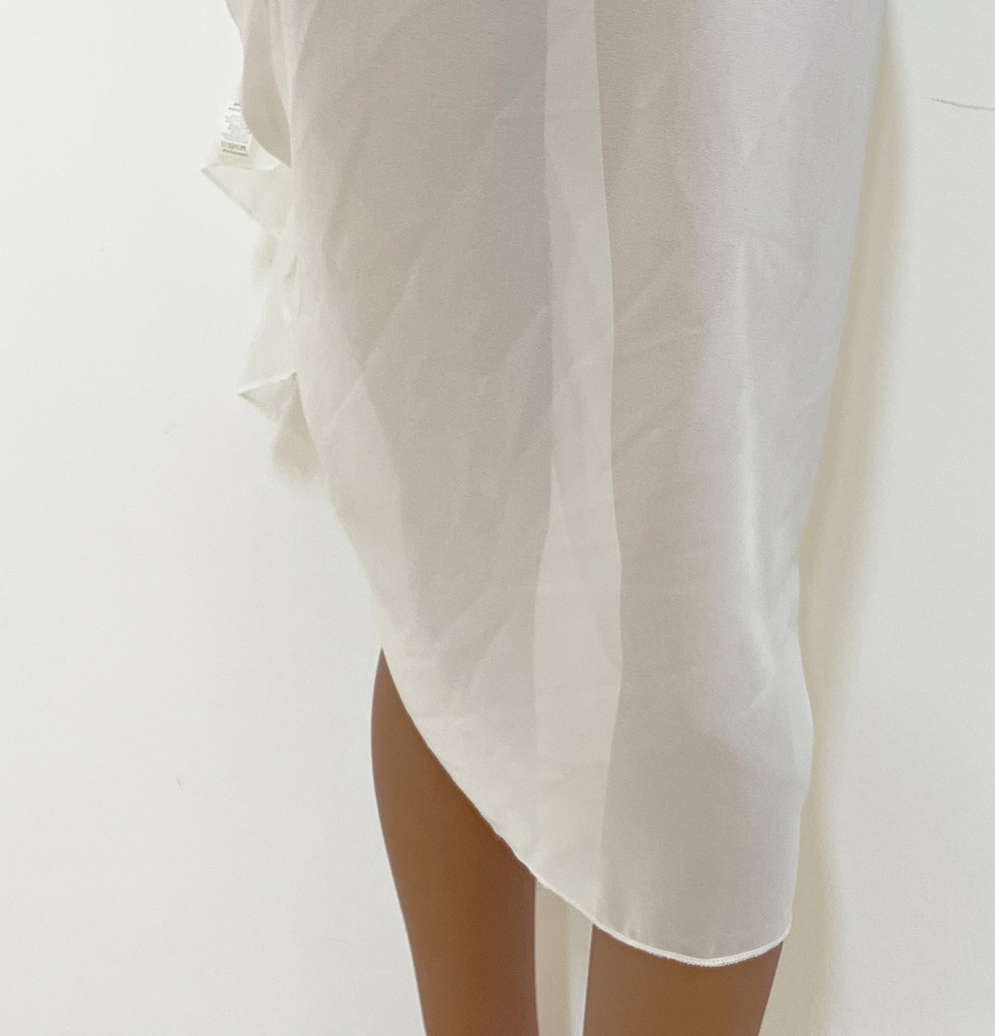 Chiffon See-through Sexy Skirt with Elastic Waistband