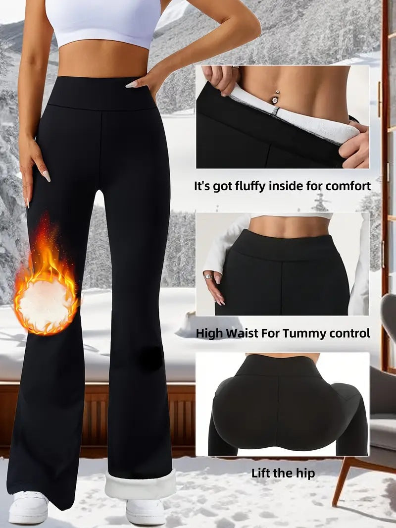 High Waist Leggings with Hip-lift and Belly Shaping Design