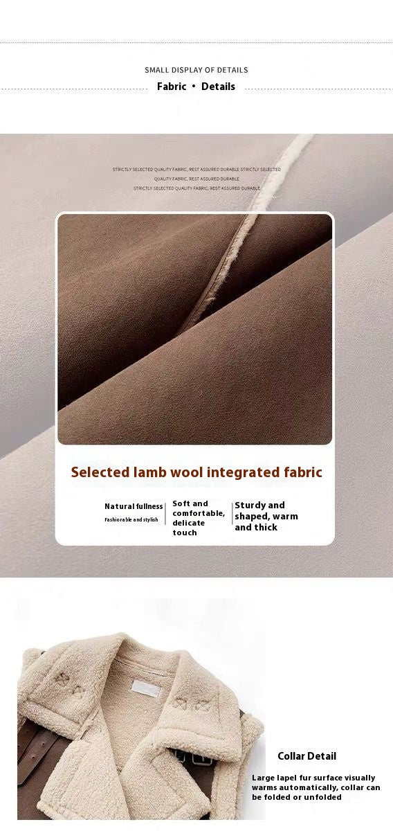 Berber Fleece Motorcycle Vest with Stylish Western Design