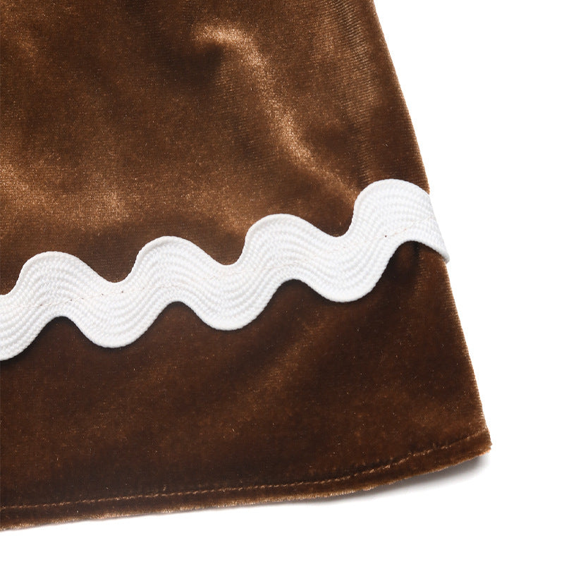 Mid-length Lace Skirt with High Elasticity for Effortless Style