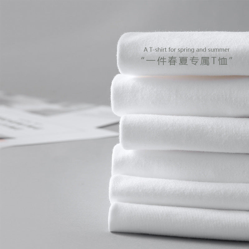 Short-Sleeved Cotton Top with 3D Effect Design for Stylish Look