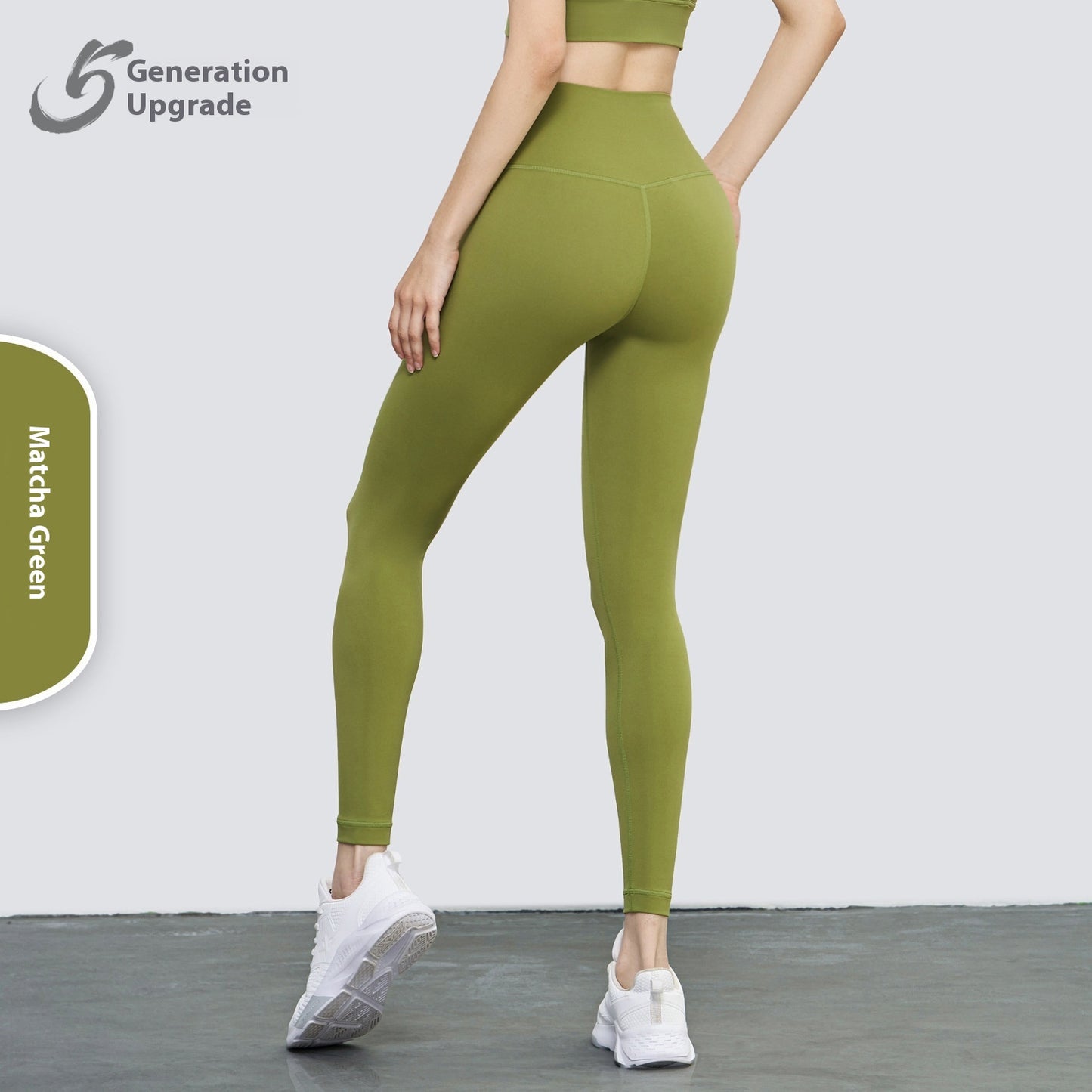 High Waist Hip Lift Anti-curling Tight Sports Pants for Active Lifestyle