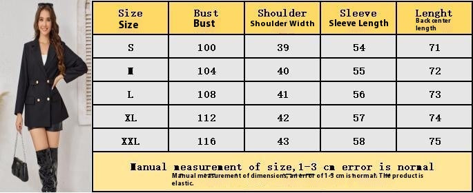 Slim Fit Business Suit Coat with Elegant Drawstring Style