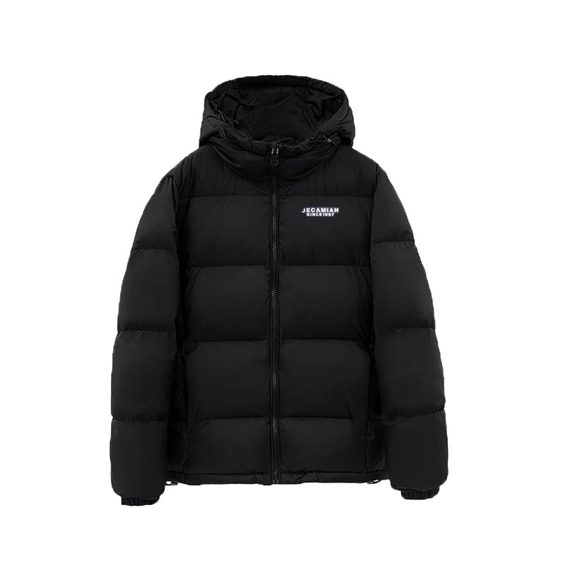 Down Cotton-padded Jacket with Hood for Ultimate Warmth and Comfort