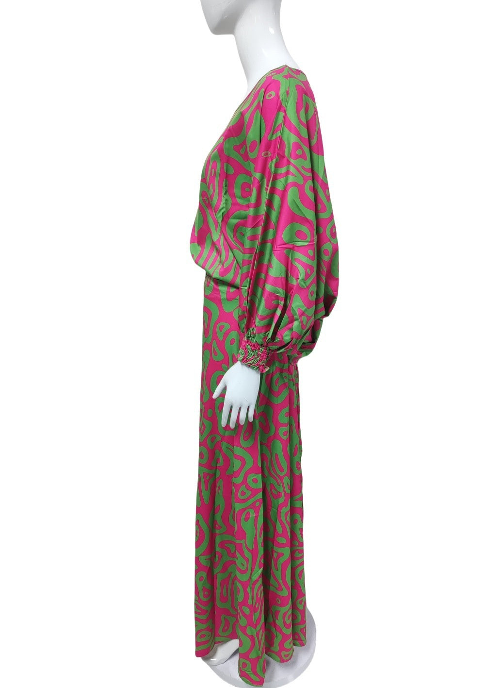 Plus Size Printed Skirt with Geometric Pattern for Casual Style