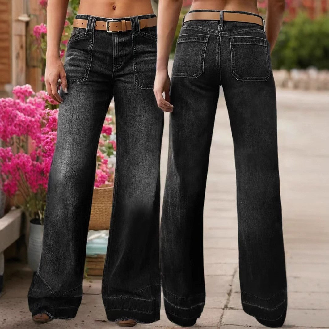 Jeans with High Elasticity for a Slimming and Comfortable Fit