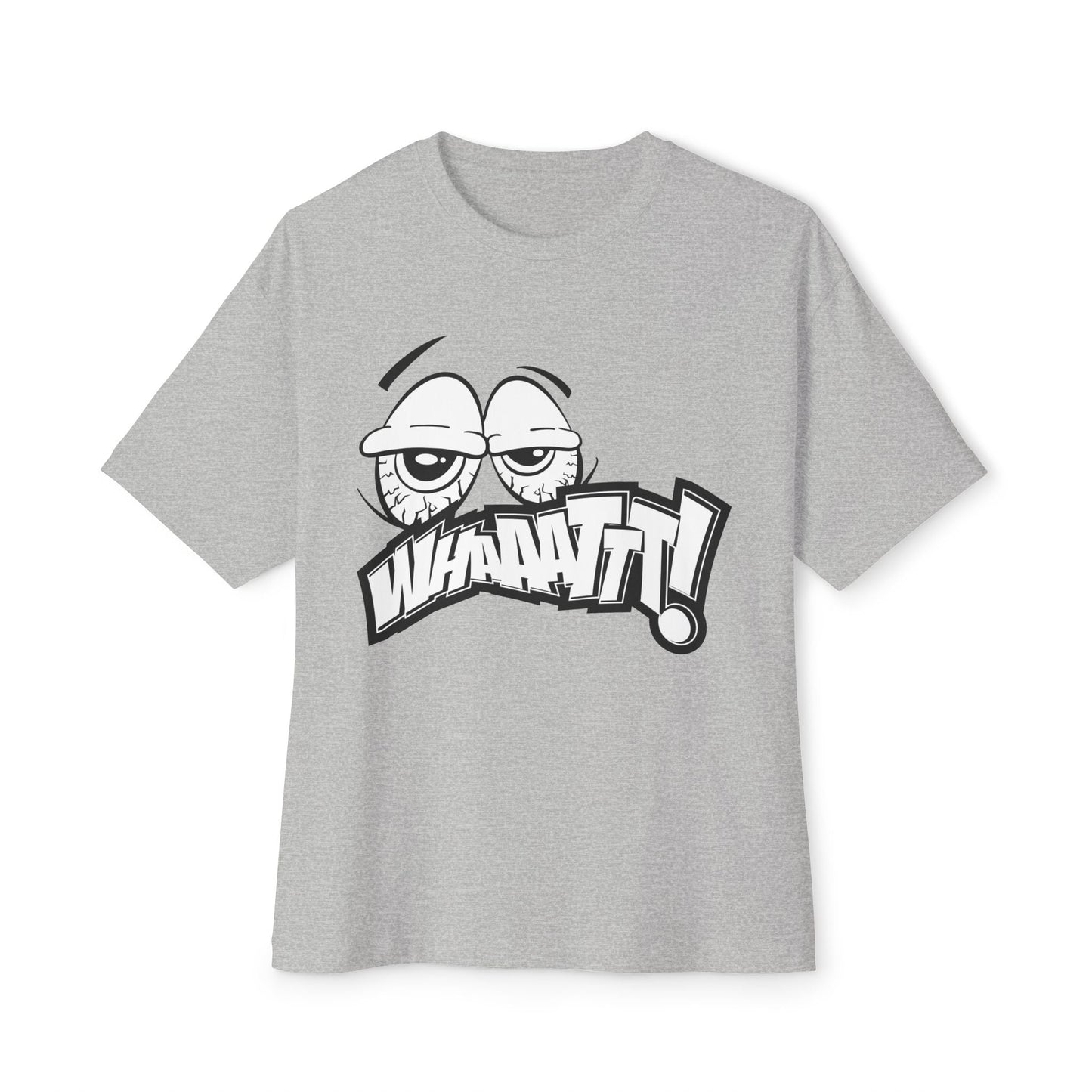 Round Neck Cartoon Printed Loose Short Sleeve Shirt for Summer Fun