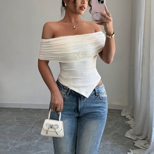 Strapless Tube Top with Slim Fit for Effortless Style