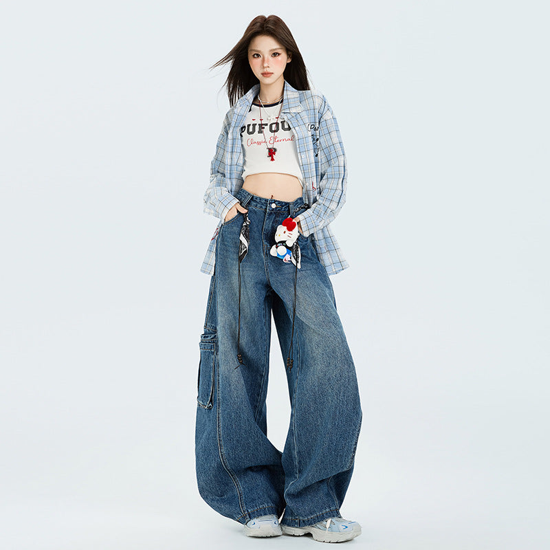 Large Workwear Commuter Jeans with Pocket for Ultimate Comfort