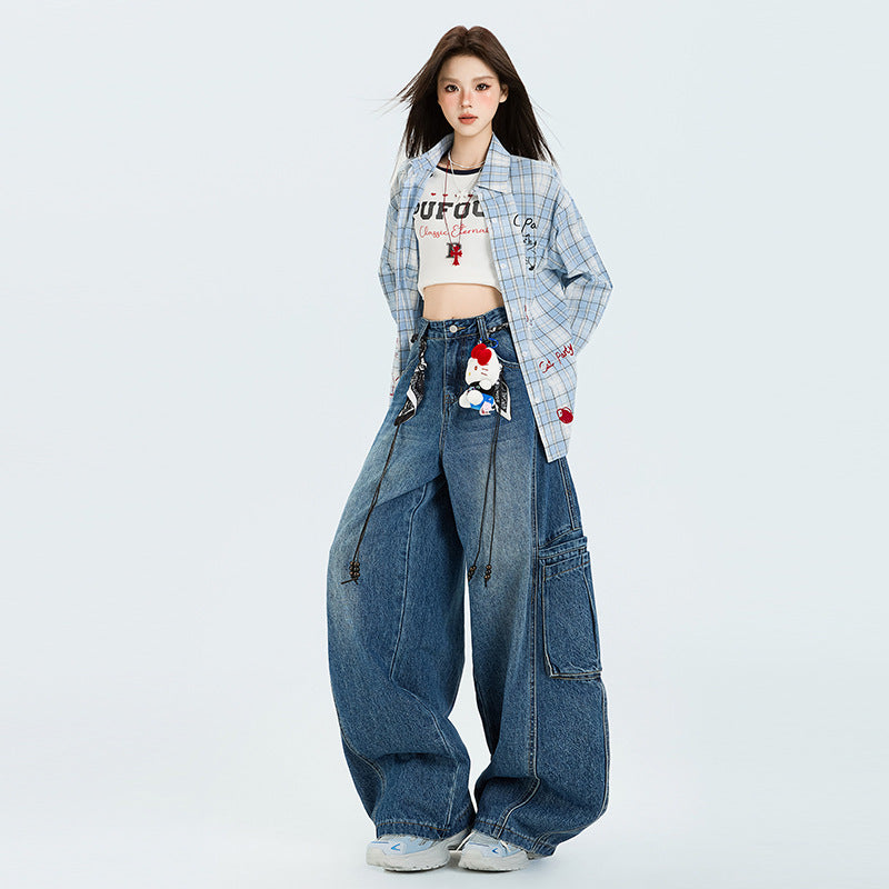 Large Workwear Commuter Jeans with Pocket for Ultimate Comfort