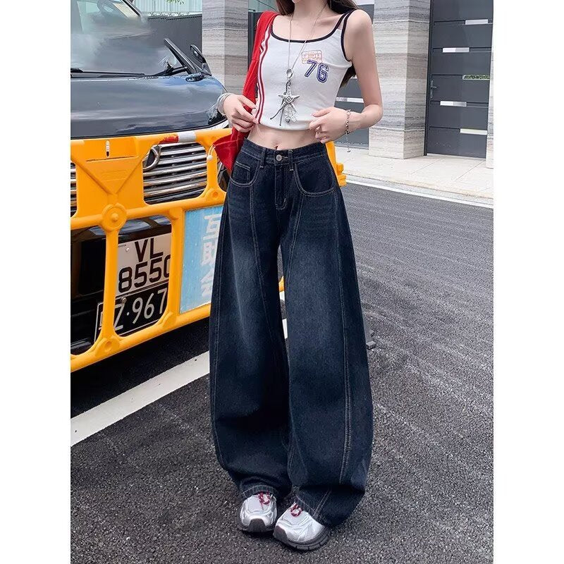 High Waist Machete Jeans with Wide Leg Style for Ultimate Comfort