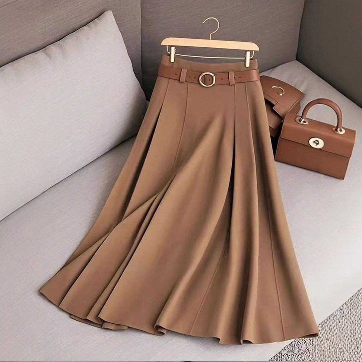 Pleated Skirt with Versatile Print Options for Any Occasion