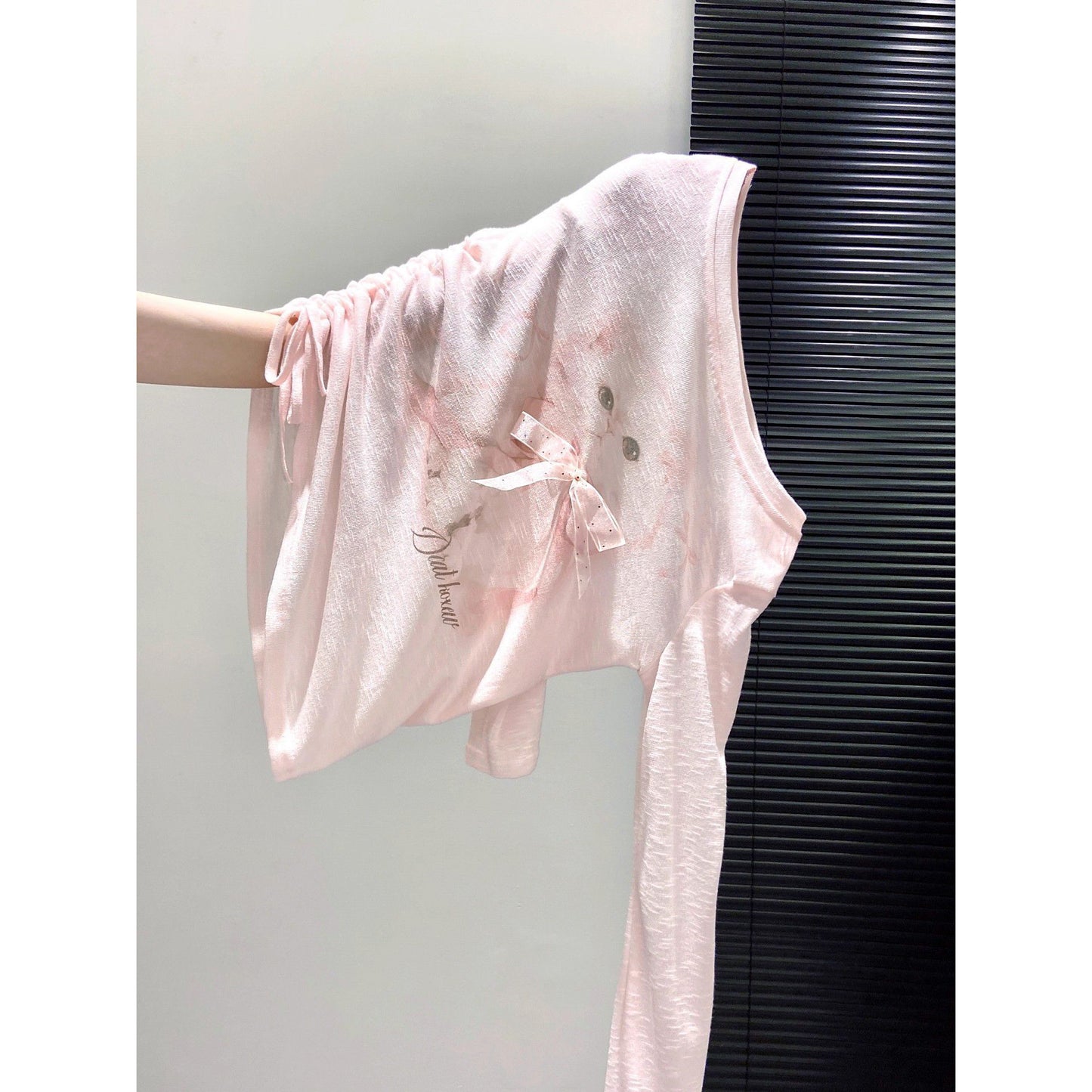 Cute Cat Print Long Sleeve Pullover Top for Fun Fashion Lovers