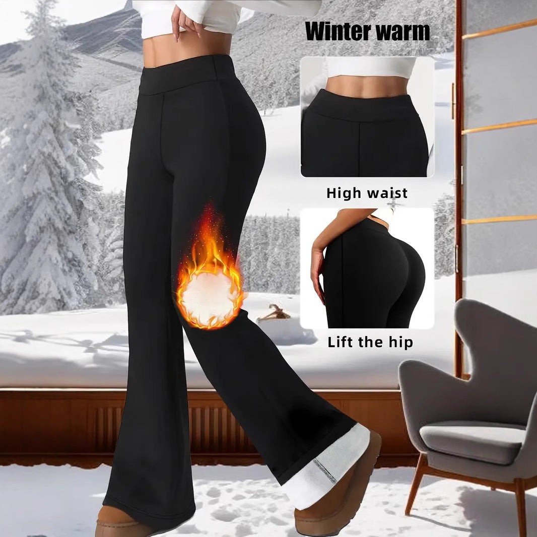 High Waist Leggings with Hip-lift and Belly Shaping Design