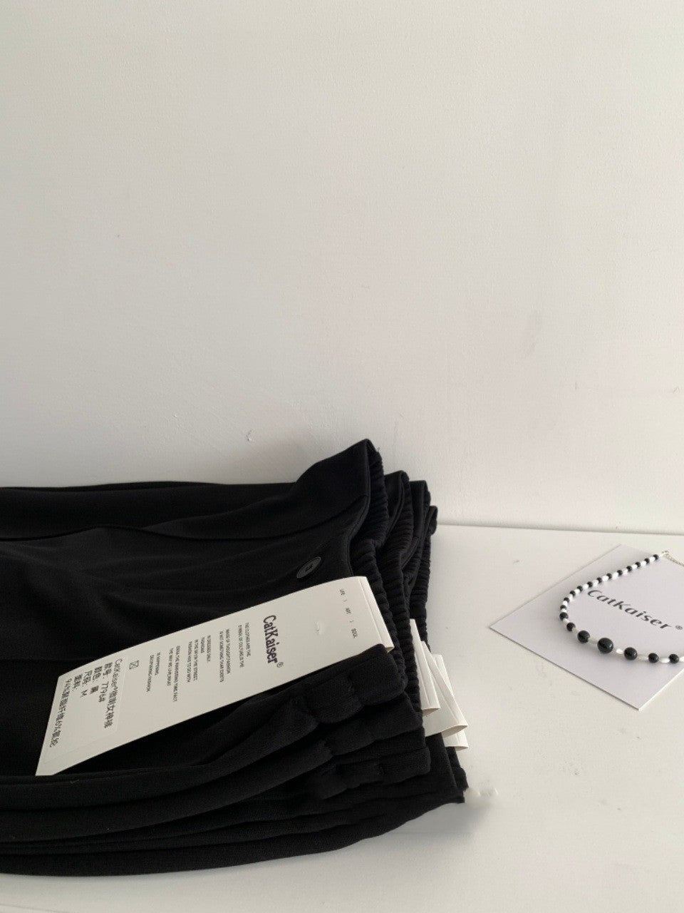 High Waist Slim Fit Casual Pants with Drooping Slimming Style