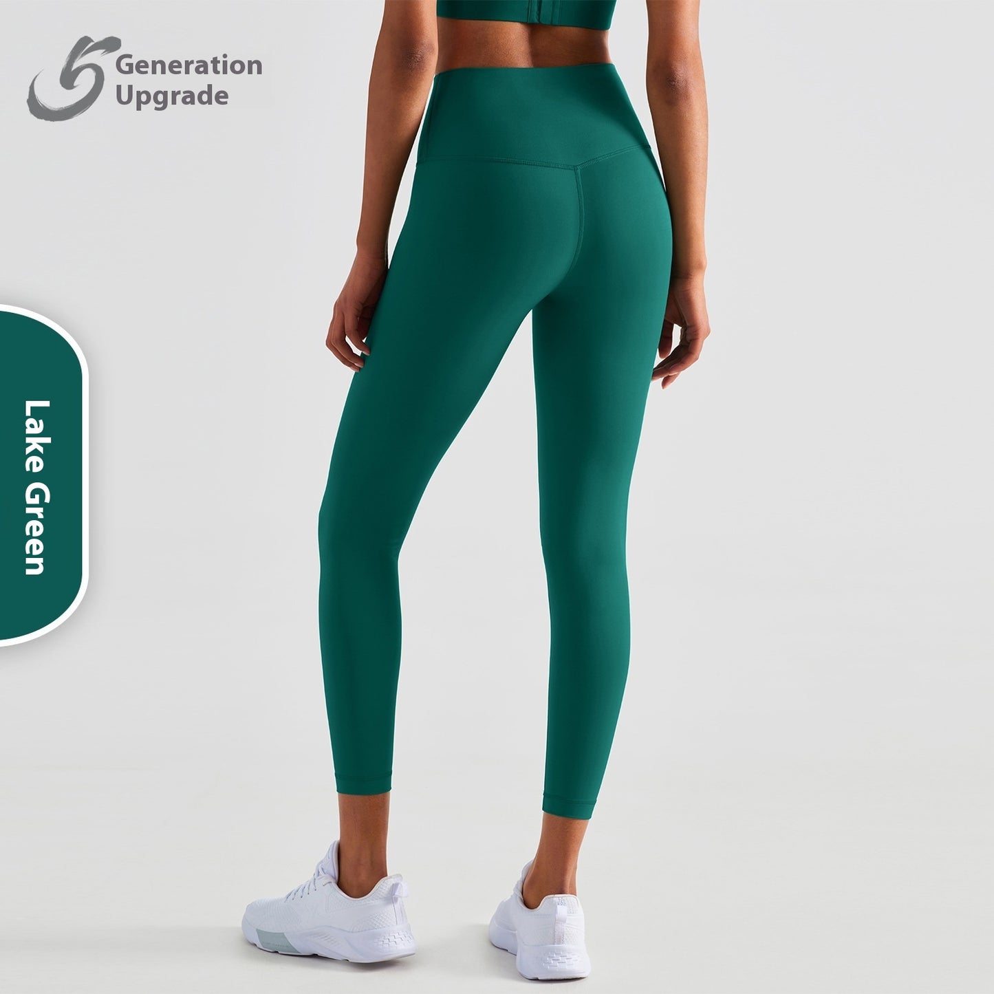 High Waist Hip Lift Anti-curling Tight Sports Pants for Active Lifestyle