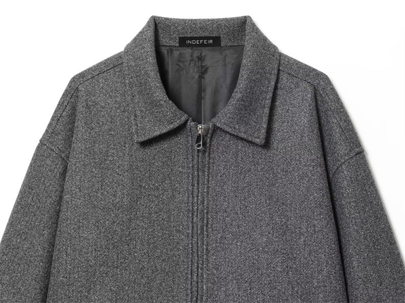 Casual Versatile Jacket with Zipper for Stylish Everyday Wear