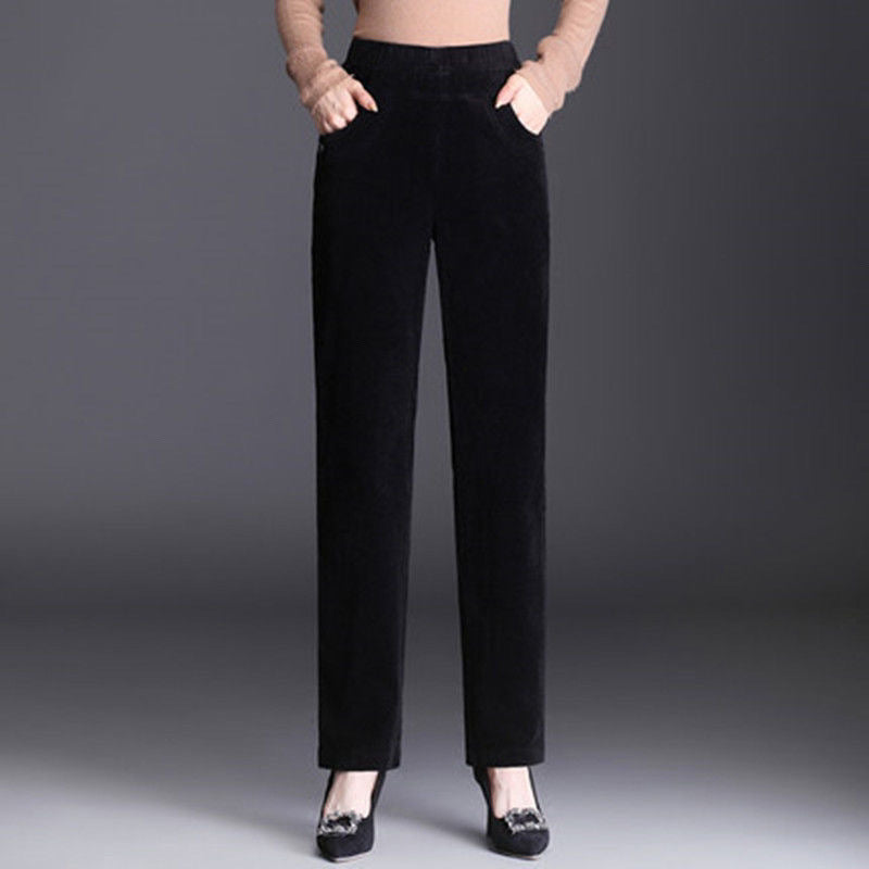 All-match Loose Slim-fit Straight-leg Pants with Micro Elasticity