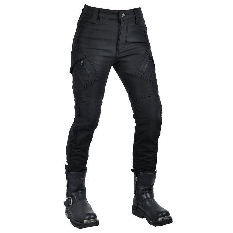 Motorcycle Pants with Waterproof Fleece Lining for Winter Riding