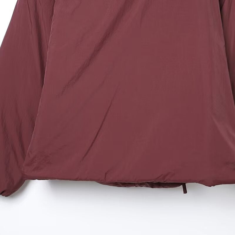 Double-breasted Kimono Coat with Casual Style and Lace-up Details