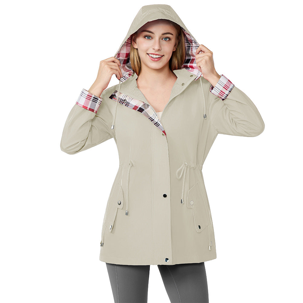 Casual Windbreaker Jacket with Versatile Color Options