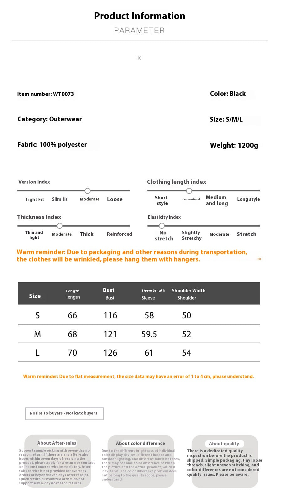Cottonpadded Overcoat Jacket with Square Pockets for Ultimate Warmth