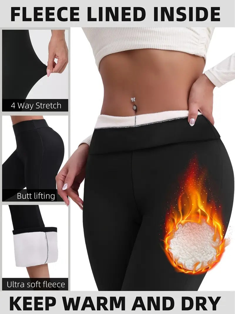 High Waist Leggings with Hip-lift and Belly Shaping Design