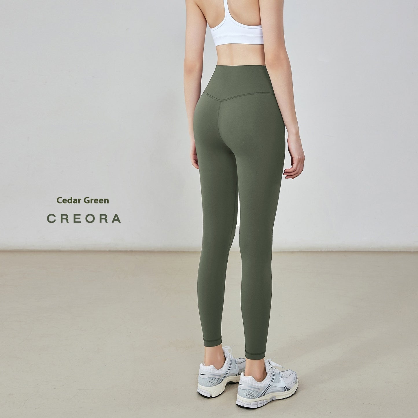 High Waist Hip Lift Anti-curling Tight Sports Pants for Active Lifestyle