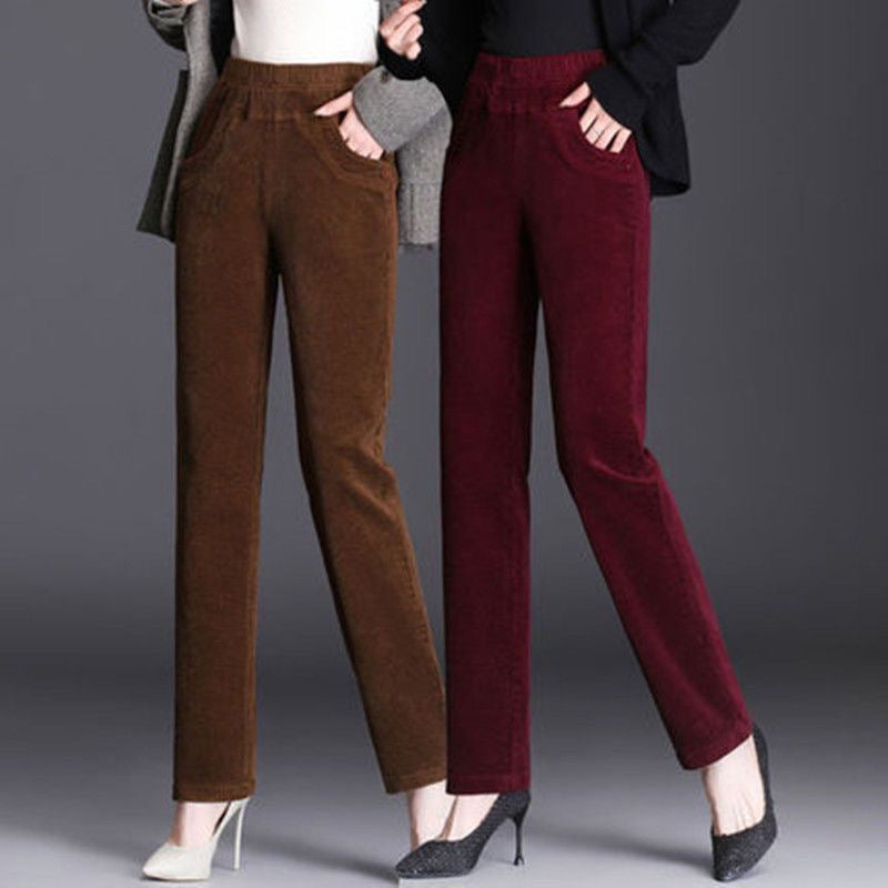All-match Loose Slim-fit Straight-leg Pants with Micro Elasticity