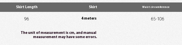 Chiffon Double Slit Ear Skirt with Vibrant Color Options