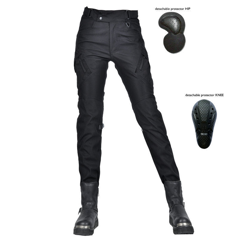 Motorcycle Pants with Waterproof Fleece Lining for Winter Riding