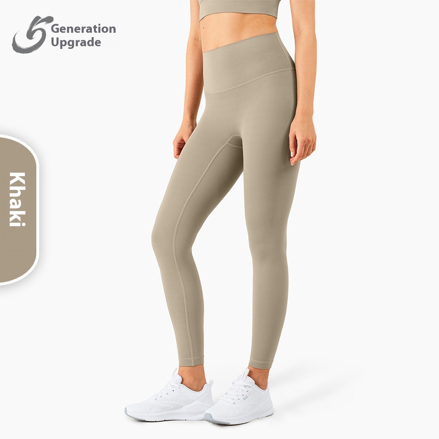 High Waist Hip Lift Anti-curling Tight Sports Pants for Active Lifestyle
