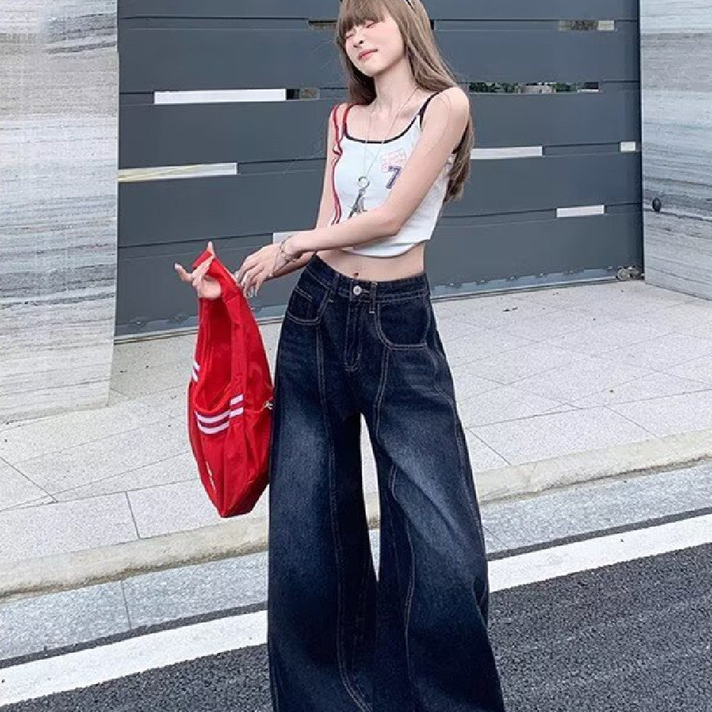 High Waist Machete Jeans with Wide Leg Style for Ultimate Comfort