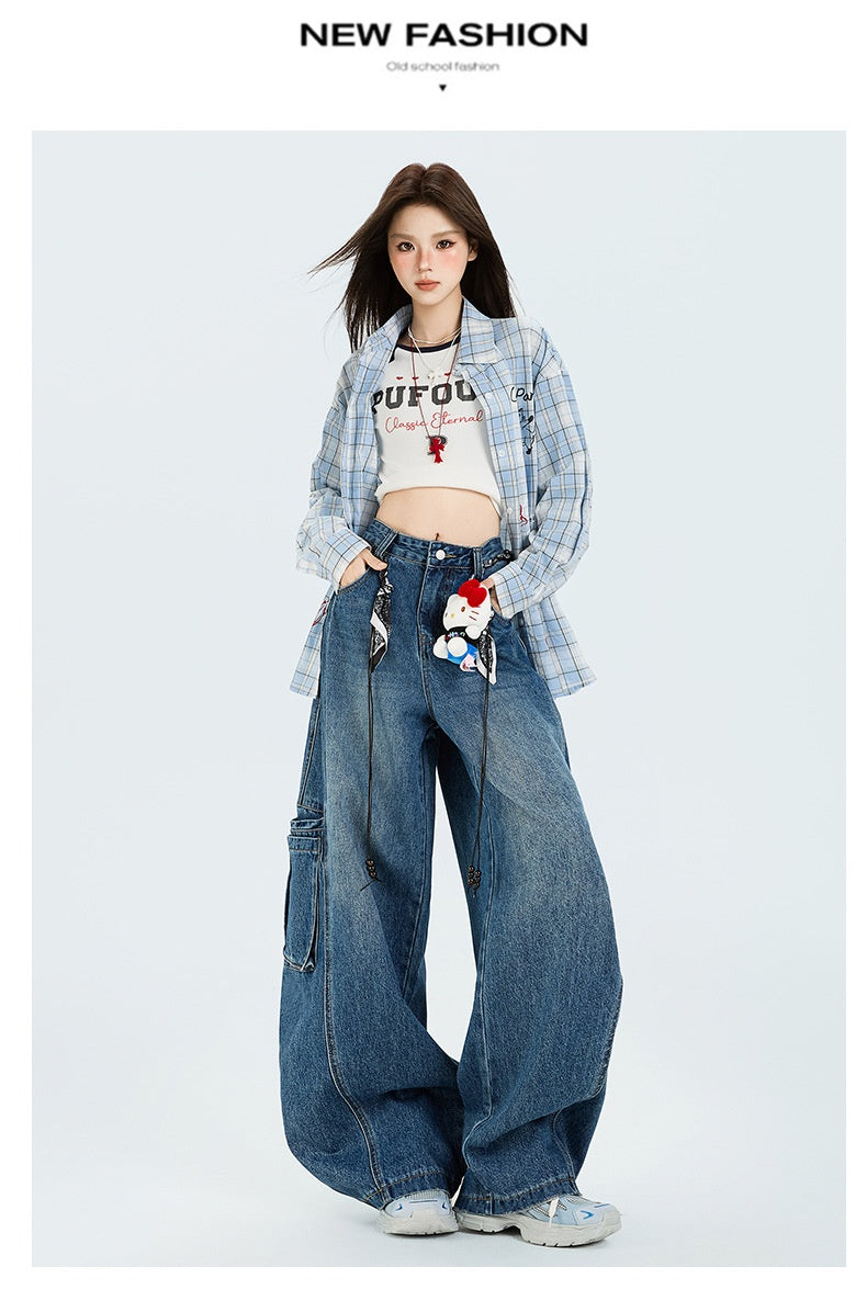 Large Workwear Commuter Jeans with Pocket for Ultimate Comfort