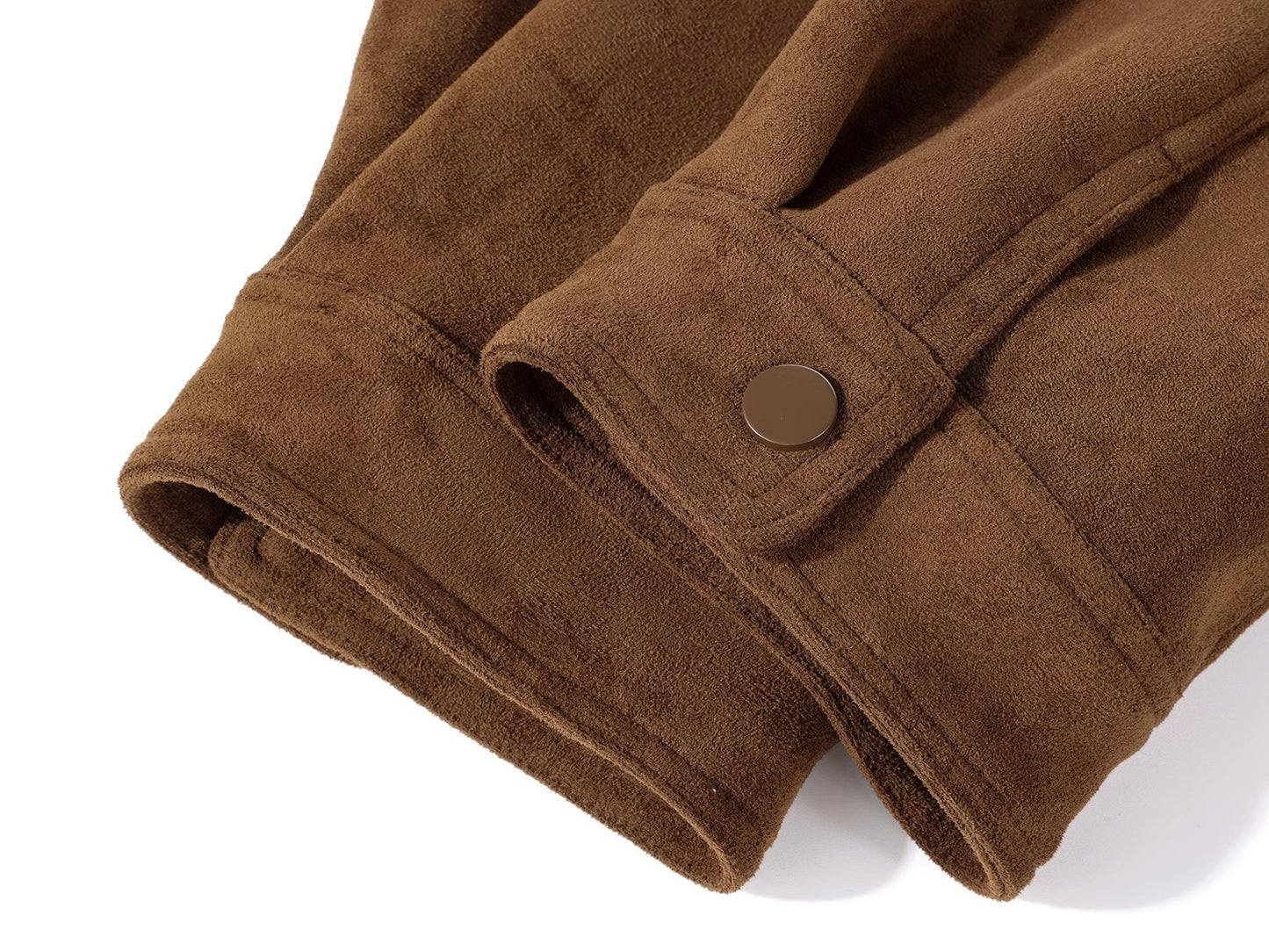 Retro Loose Short Jacket with Long Sleeves for Effortless Style