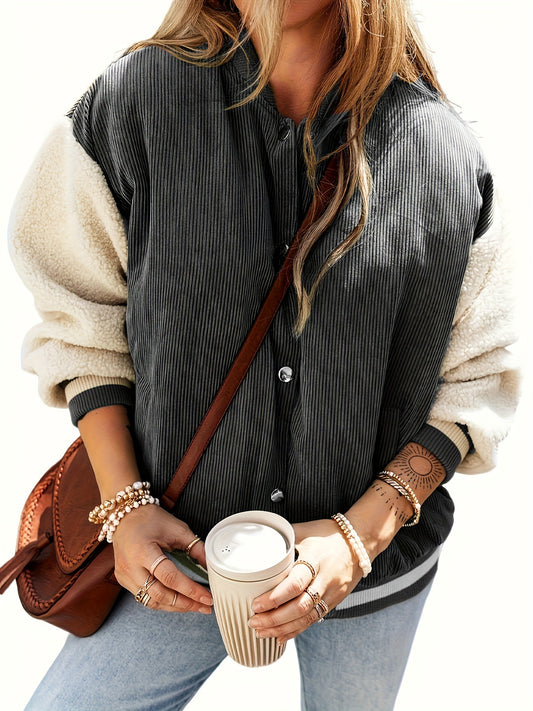 Corduroy Blazer with Warm Comfort and Versatile Style Options