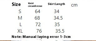 Plaid Pleated High Waist Umbrella Culottes Skirt for Autumn Style